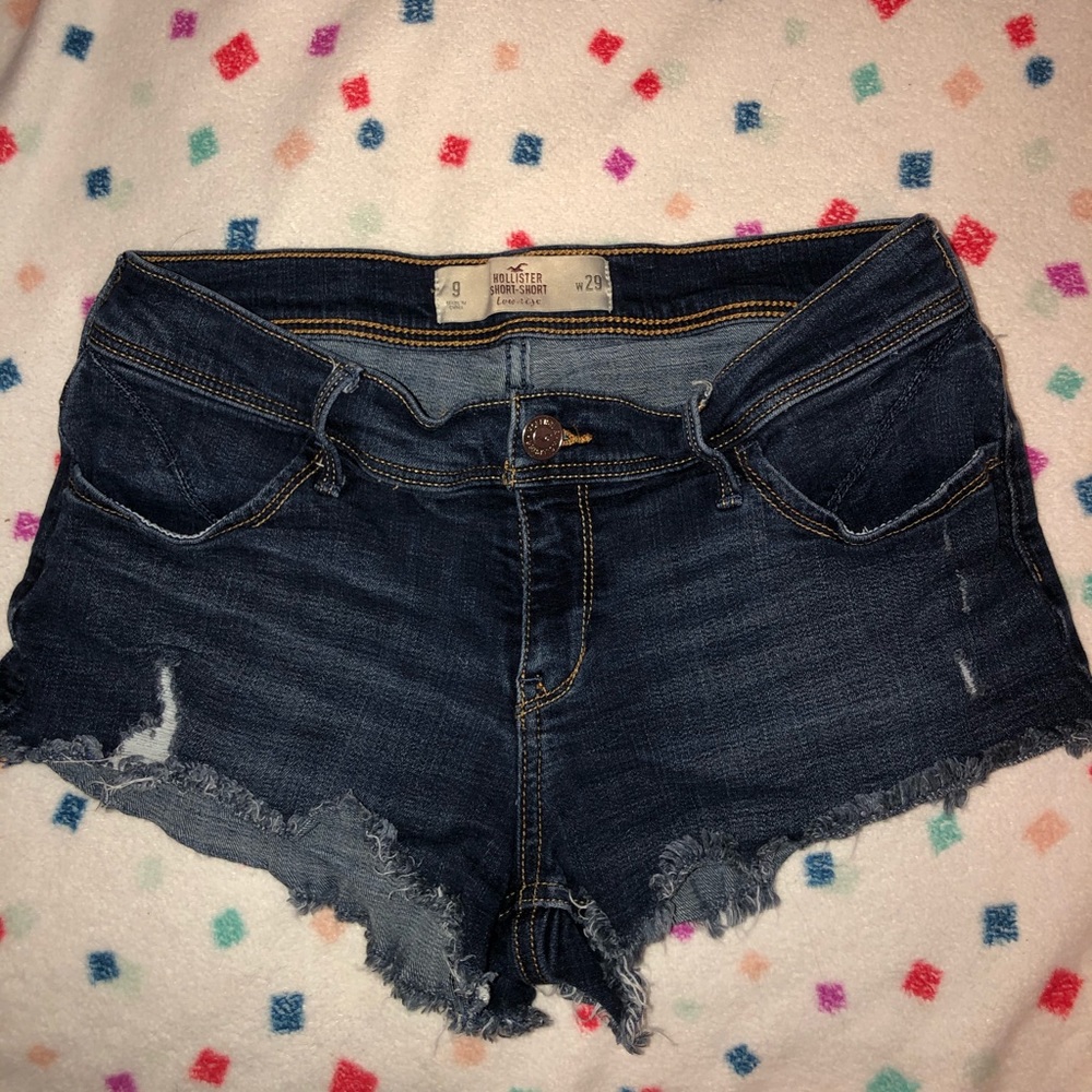 Hollister “Short Short” Jean Shorts